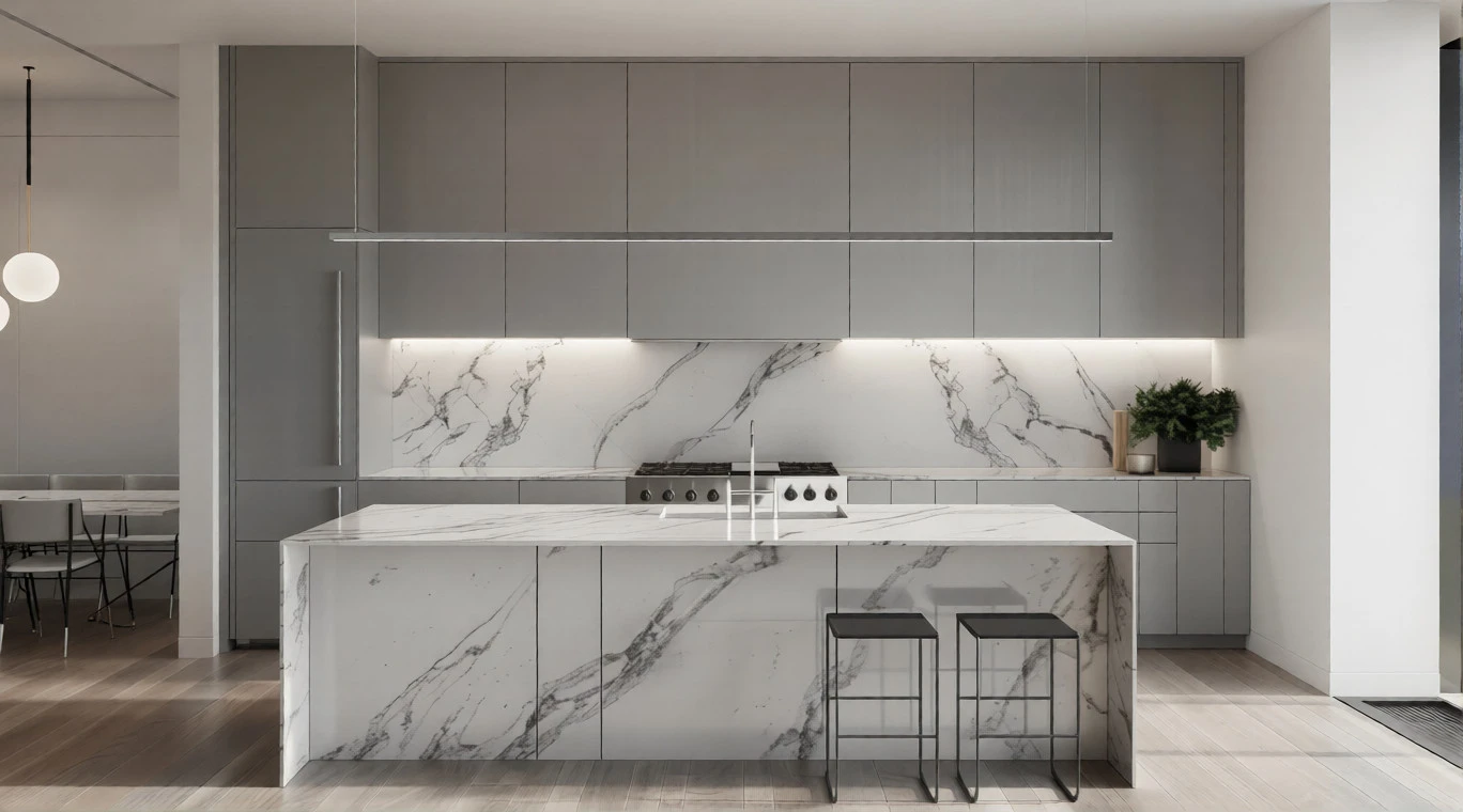 Кухонна стільниця з натурального каменю